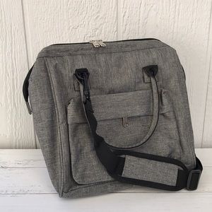 *New* Grey Insulated Lunch Bag + Shoulder Strap